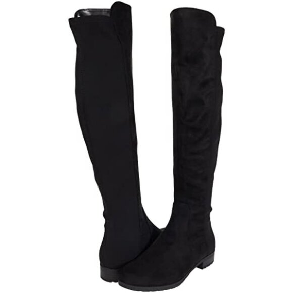 Unisa UnGillean Black Knee High Boots - Picture 1 of 11